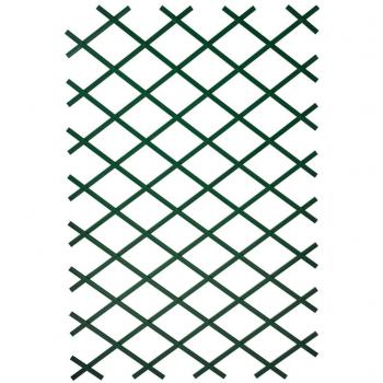 Treliças de PVC Verde para Jardim Nature 2 Unidades 100x200 cm