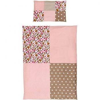 Lenzuola per Lettino Scoiattolo Sabbia 135 x 100 cm + 40 x 60 cm