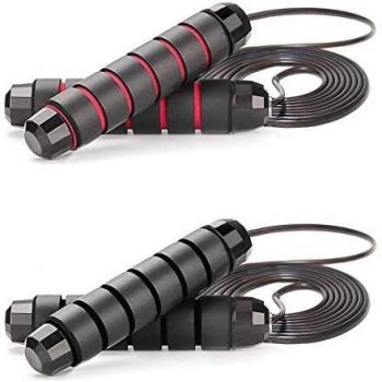 Supertrip Adjustable Skipping Rope with Memory Foam Handle