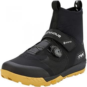 Scarpe Northwave Kingrock Plus GORE-TEX MTB nero marrone miele