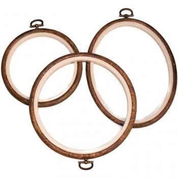 Pack de 3 présentoirs à épingles en bois