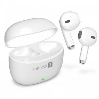 CONNECT IT SonicBass sluchátka do uší, Bluetooth, bílá