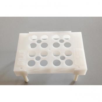 Support de bain-marie carré pour tubes de centrifugeuse