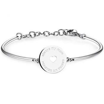 Bracciale acciaio 316L I LOVE YOU MUM BROSWAY