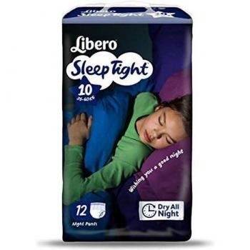 Libero Sleep Tight Diapers 12 Pack Size 10 (35-60 Kg)