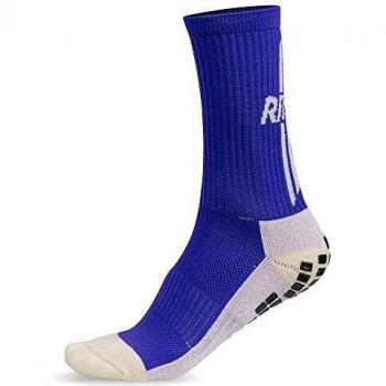 Rinat Socken mit rutschfester Unterseite, Blau, Eine Größe