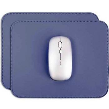YSAGi Mauspads, Mauspad Set für Büro, rutschfest, wasserdicht, PVC-Leder, genähte Kanten, geeignet für Computer und Laptop