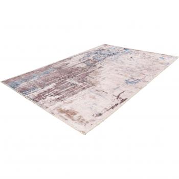 Rechteckiger Teppich Peron 100, 5 mm Höhe, Grau/Taupe