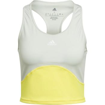 Adidas High Intensity Cropped Tank-Top für Damen in Grün, XL