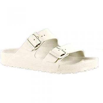 Birkenstock Arizona sandales blanches homme