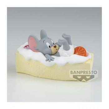 Banpresto Figura de Tom y Jerry Colección Sándwich de Fruta Tuffy 5 cm