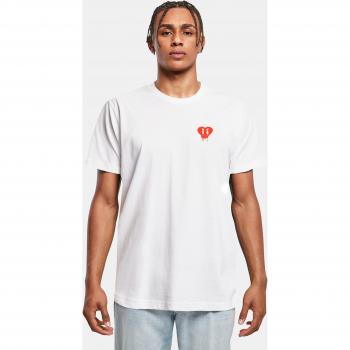 Mister Tee Smiley Tropfen Shirt (Weiß, XL)