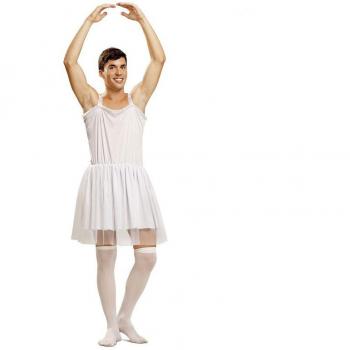 Habillage ballerina blanc pour homme