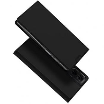 Funda Elegante Satinado Negro Moto G24/G04