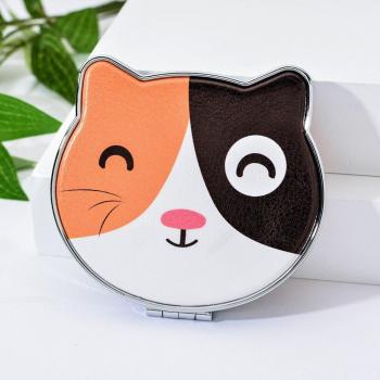 Cartoon Cat Pocket Mirror