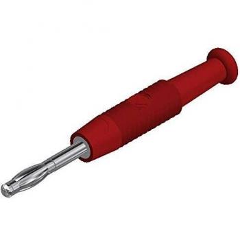 SKS Hirschmann MSTF 2 rt Red Plug with 2mm Pins