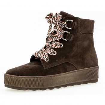Gabor 36.565 Damen Stiefelette ENGL.Brown, EU 42