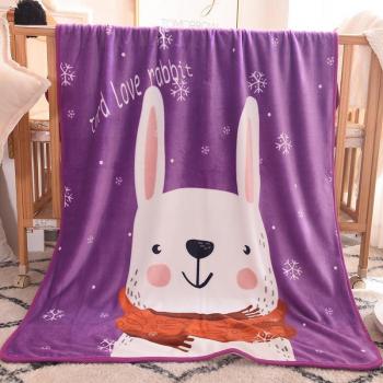 Cute Baby Cartoon Blanket 100x140cm for Air Conditioning
