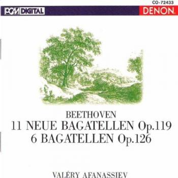 Valery Afanassiev : Œuvres pour piano Op.119,126