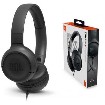 Auriculares JBL Tune 500 Lifestyle Negro