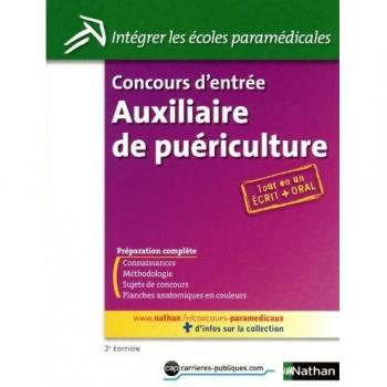 Concours d'entrée Auxiliaire de puériculture