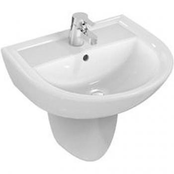 Lavabo Quarzo Ideal Standard 50x44 cm bianco con foro di installazione