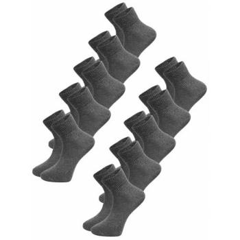Tazzio 10er Socken für Männer Holzkohle EU 39