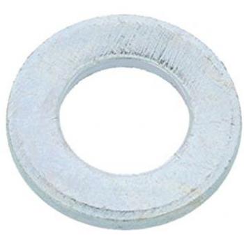 Pack de rondelles plates zinguées type L – 16 mm × 40 mm, 100 unités
