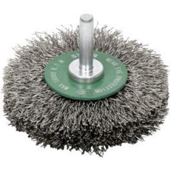 Brosse circulaire STIER 75 mm, pour outils électriques, fil 0,3 mm