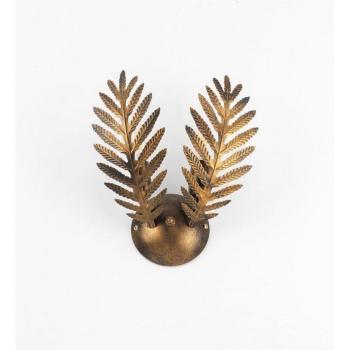 Felce Feather Wall Lamp, Bronze