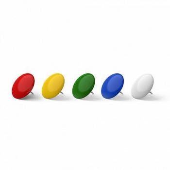 Erich Krause Puntine Multicolor 100 Unità