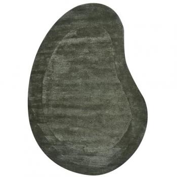 Tapis Design en Viscose 160 x 230 cm Vert Organique