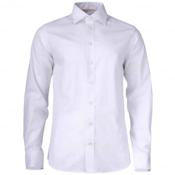 Camicia Elegante J. Harvest & Frost Yellow Bow 50 Bianco