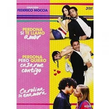 Pack Federico Moccia: Perdona Si Te Llamo Amor + Perdona Pero Quiero Casarme Contigo + Carolina Se Enamora [DVD]