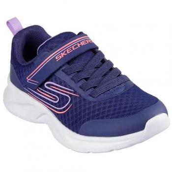 Skechers Youth Dynamic Navy Trainers – Size 2 UK