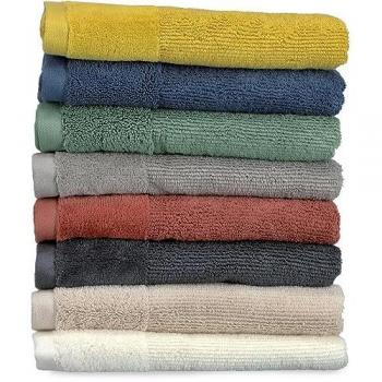 Duschtuch-Set SENSE von Schöner Wohnen, 70 x 140 cm, Beige