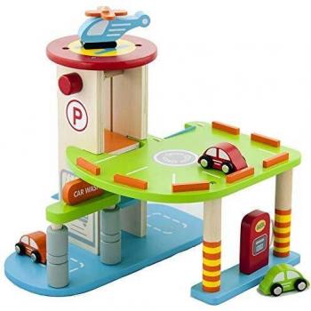 Garage per bambini in legno Viga Toys
