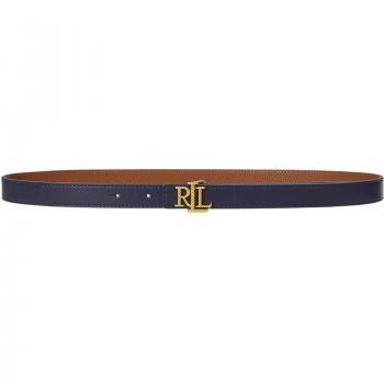Ralph Lauren XL Dual‑Color Leather Belt