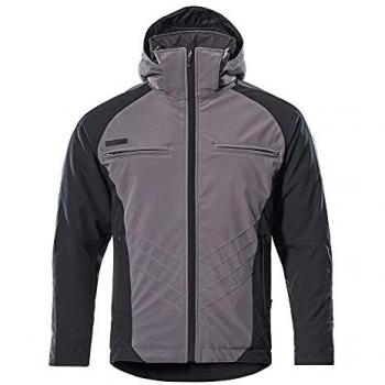 Chaqueta Mascot Workwear de invierno, XL, Negro y gris