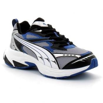 Baskets enfant Puma Morphic jr Gray Fog-Cobalt Glaze Black