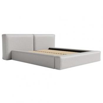 Letto con cassetti integrati 180x200 cm, colore grigio Timano, marchio Pascal Morabito