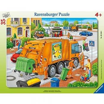 Incorniciato 35 Piezze Ravensburger Nettezza Urbana