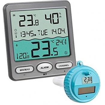 TFA Dostmann Venice 30.3056 Termometro Digitale Wireless per Piscina