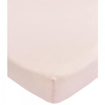 Lenzuolo per box 75 x 95 cm in jersey colore Rosa Soft