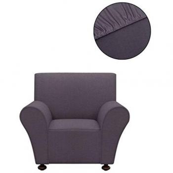 VidaXL UltraFlex Couch Cover – Anthracite Polyester Jersey