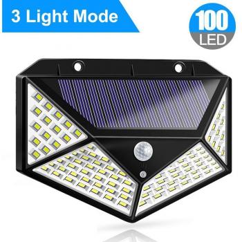 Lumières LED Solaires pour Mur Extérieur
