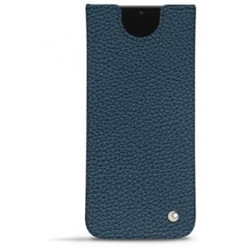 Noreve Blue Leather Case per Samsung S22