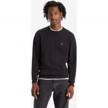 Pull Levi's coton manches longues col rond noir S