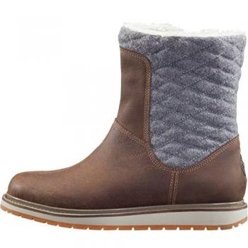 Seraphina Bruine Dames Laarzen – Helly Hansen Nubuck Slip‑On