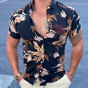 Camiseta Hawaiana para Hombre, Ideal para Playas y Vacaciones